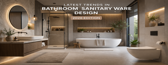 Latest Trends in Bathroom Sanitary Ware Design (2026 Edition)