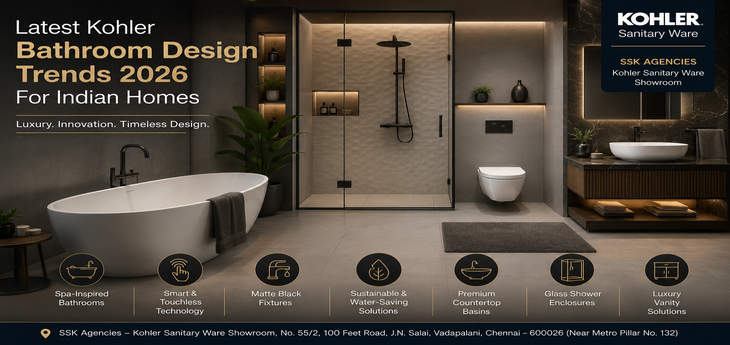 Latest Kohler Bathroom Design Trends for Indian Homes in 2026