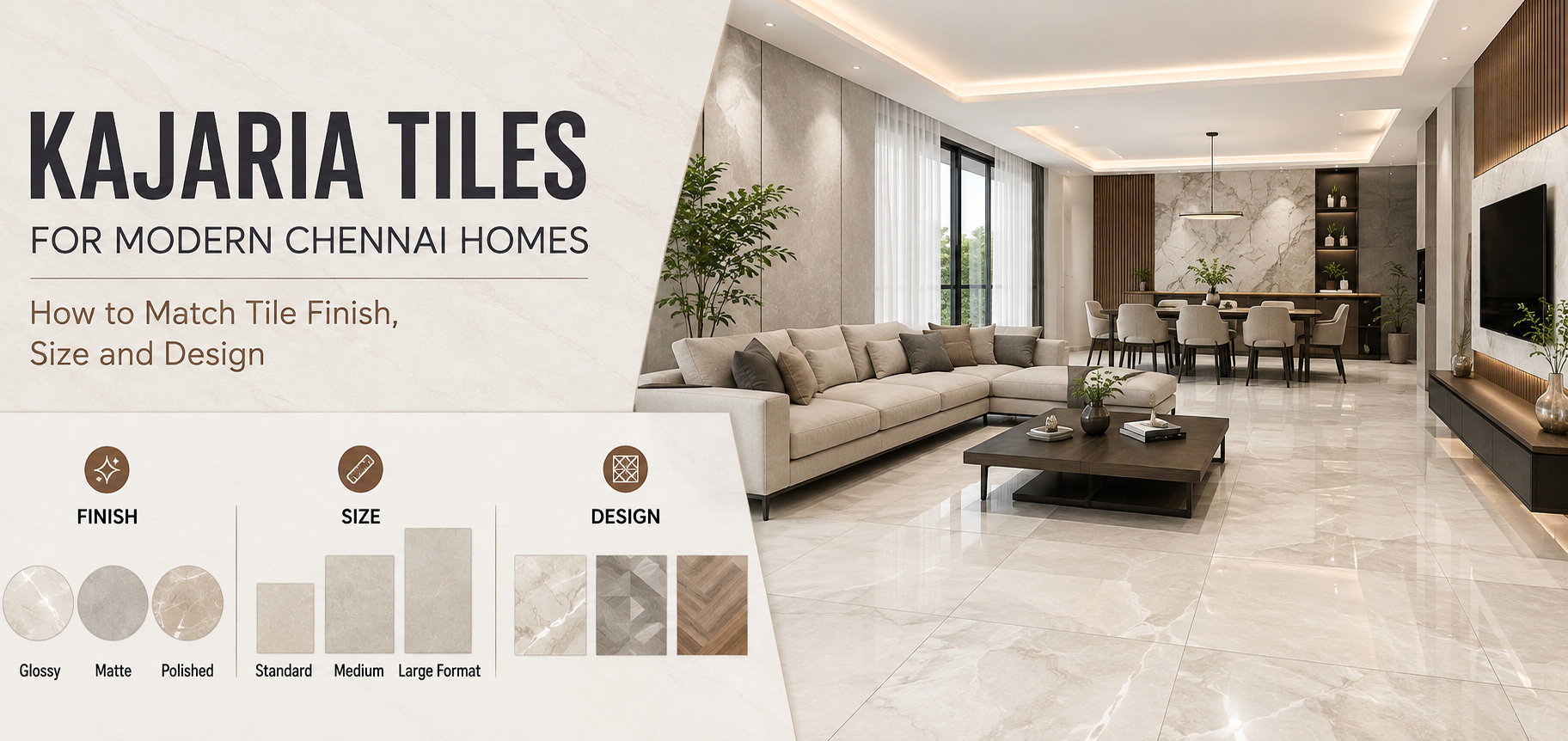 Kajaria Tiles for Modern Chennai Homes | SSK Agencies