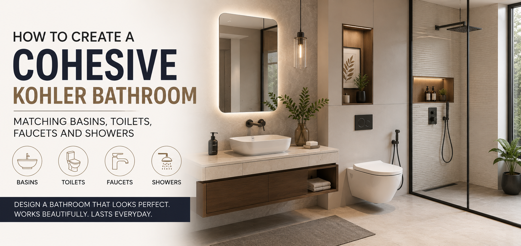 Kohler Bathroom Design Guide: Basins, Toilets & Faucets | Chennai